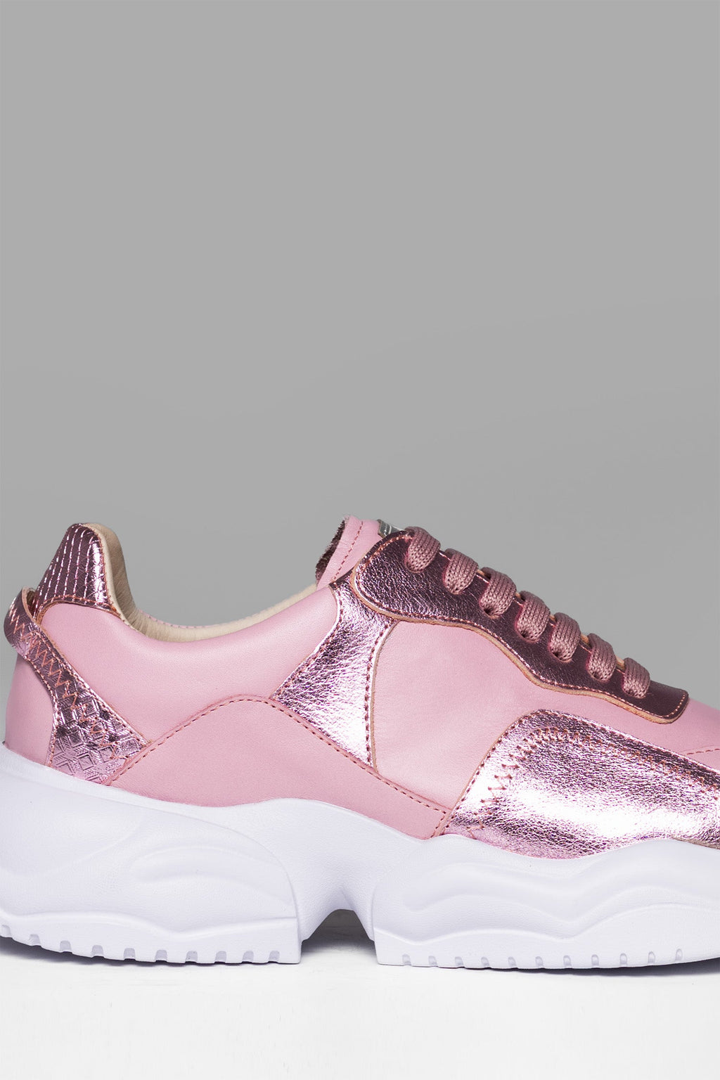 Sneakers Gem Flow Pink Metalized