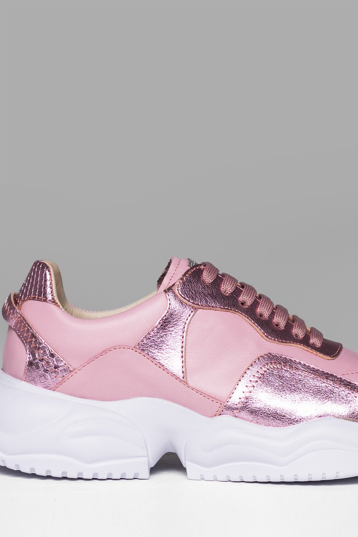 Sneakers Gem Flow Pink Metalized