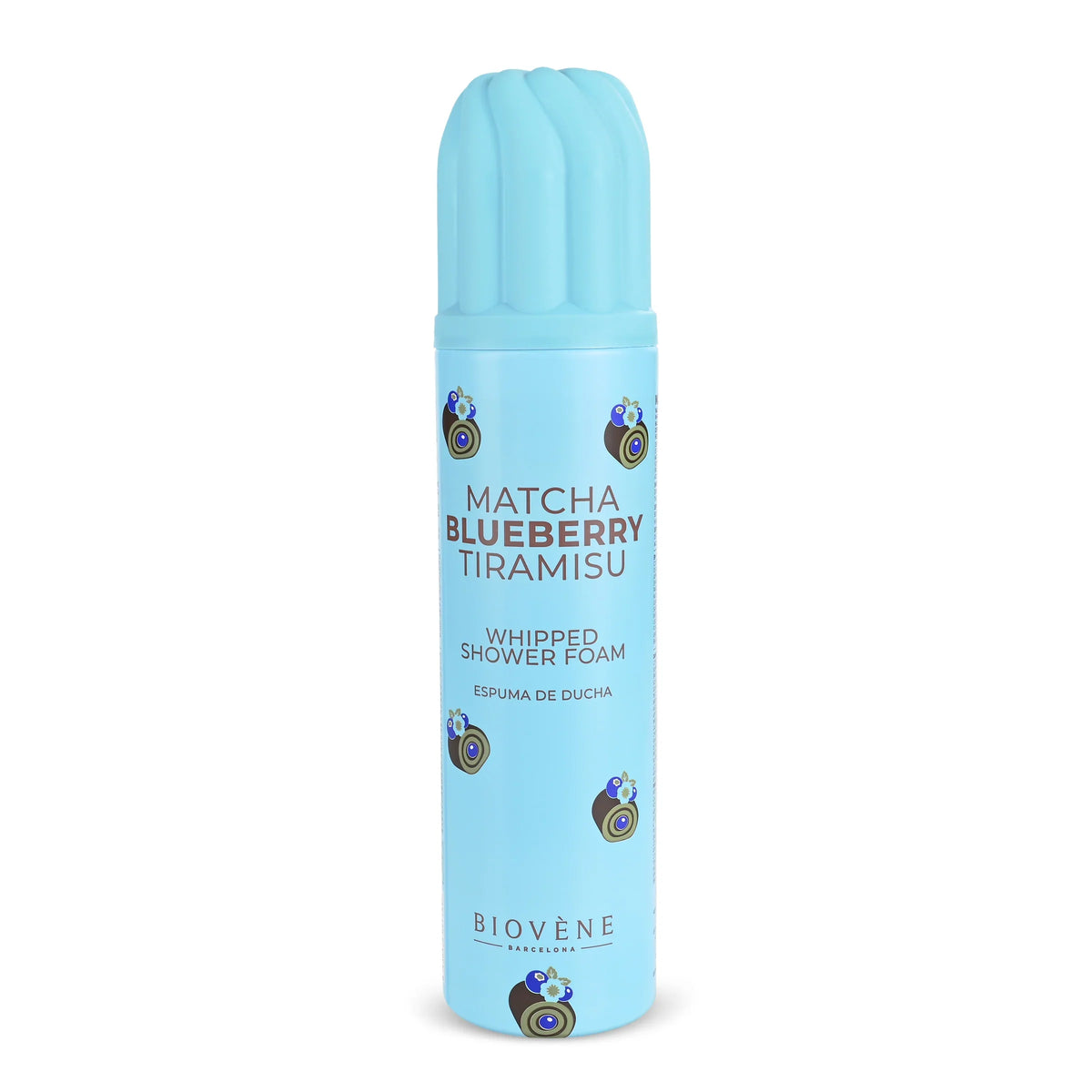 BIOVENE – Mousse de douche Matcha Blueberry Tiramisu