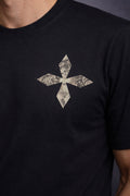 A PEQUENA AZULEJO PRETO E BRANCO