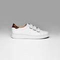 Sneakers Cloud Rap White Animal Print